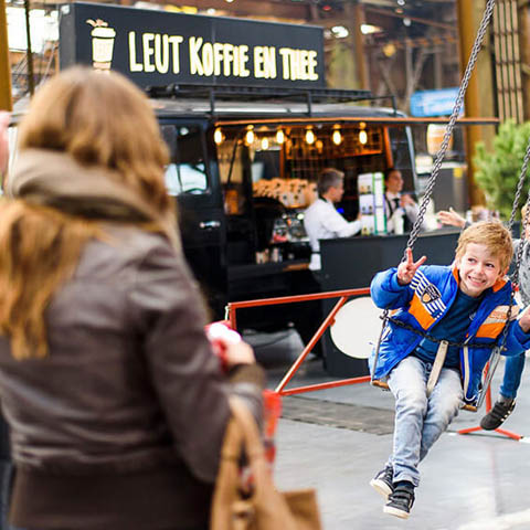 Koffie op locatie Koffietruck